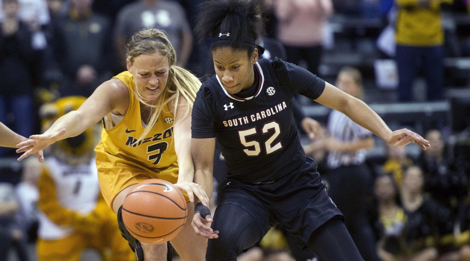 South Carolina Missouri Basketball